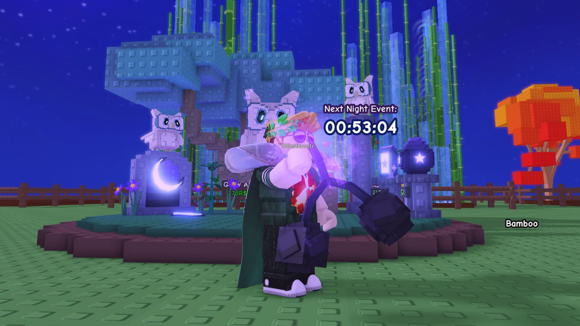 The mutation turns the fruit black (Image via Roblox)